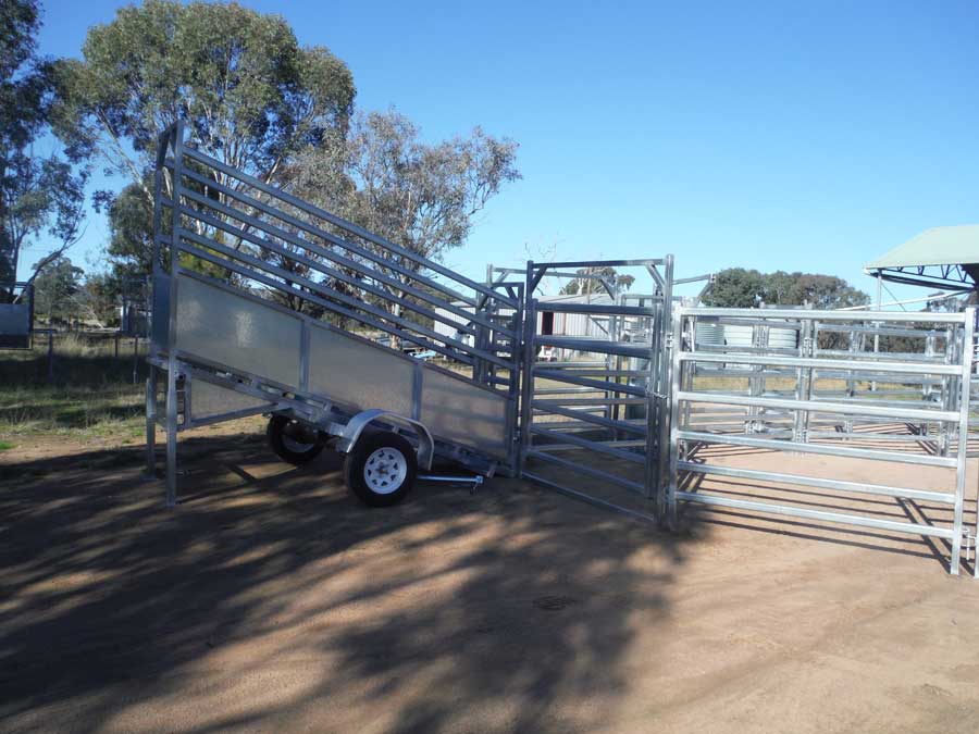 portable cattle yards